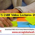 Latest F5 LSBF Video Lectures 2017