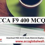ACCA F9 400 MCQs