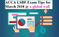 ACCA LSBF Exam Tips for March 2018