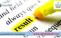 ACCA March 2018 exam results